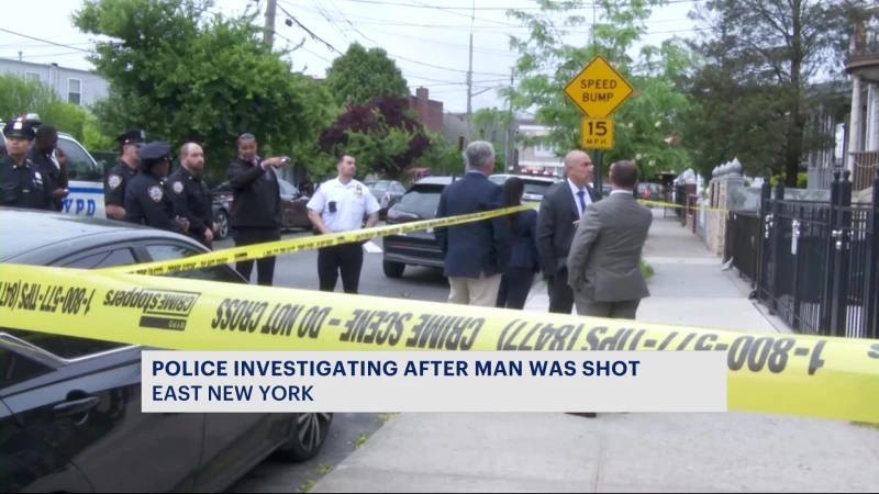 Story image: NYPD: 20-year-old shot in East New York Thursday afternoon