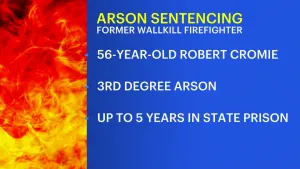 Prosecutors: Former Wallkill firefighter sentenced to prison for 2021 arson incident