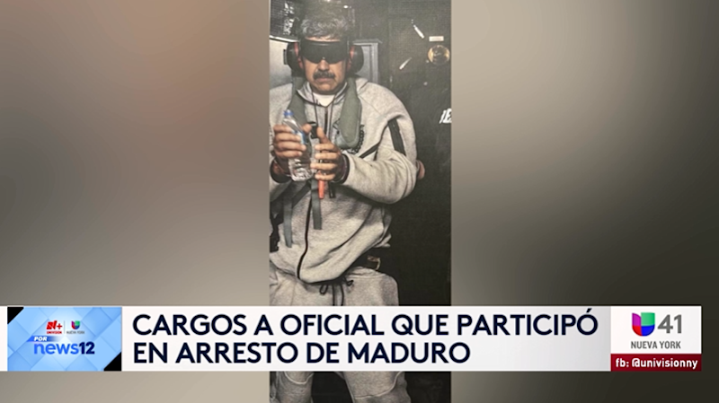 Story image: Univision 41 News Brief: Cargos a oficial que participó en arresto de Maduro