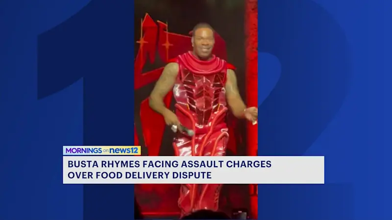 Story image: Police: Busta Rhymes faces assault charges over food delivery dispute