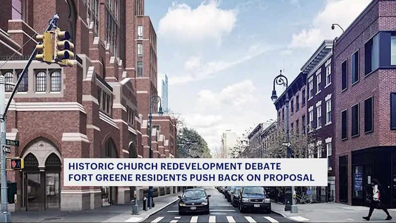 Story image: Community Board 2 votes against plan to build tower above historic Fort Greene church