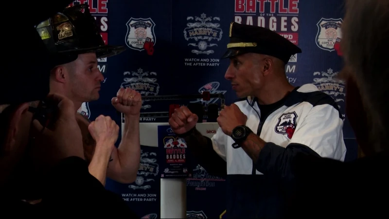 Story image: FDNY/NYPD boxing rivalry to be rekindled at ‘NYC Battle of the Badges’