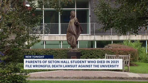 Parents of Seton Hall student who died while isolated with COVID-19 file lawsuit