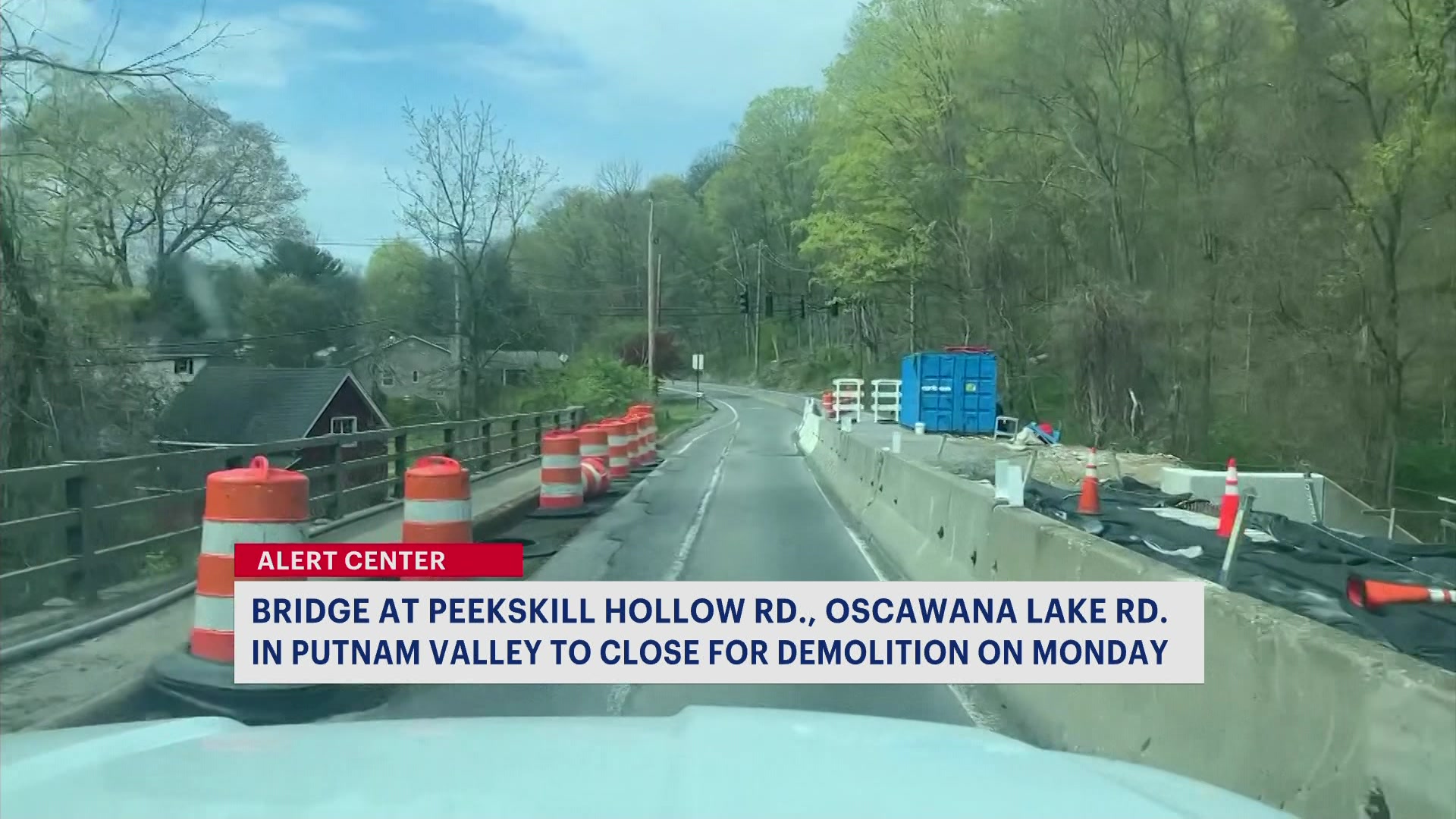 Alert Bridge News 12 | Westchester | Traffic Alert Bridge Demolition In Putnam County