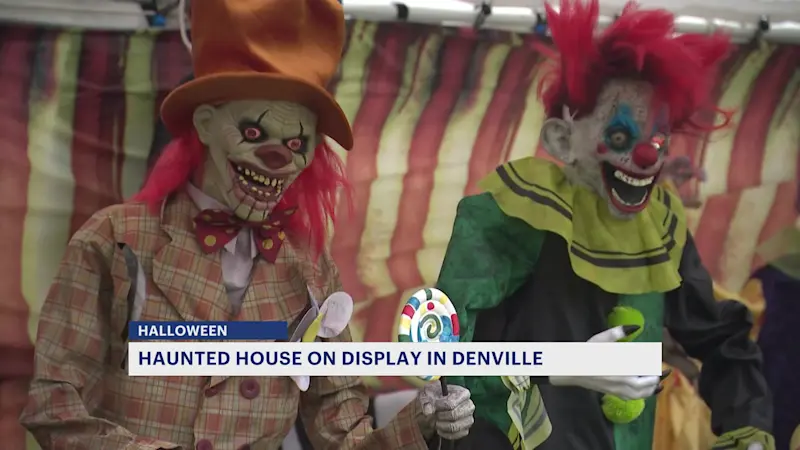 Story image: Denville resident's haunted house tradition continues after decades