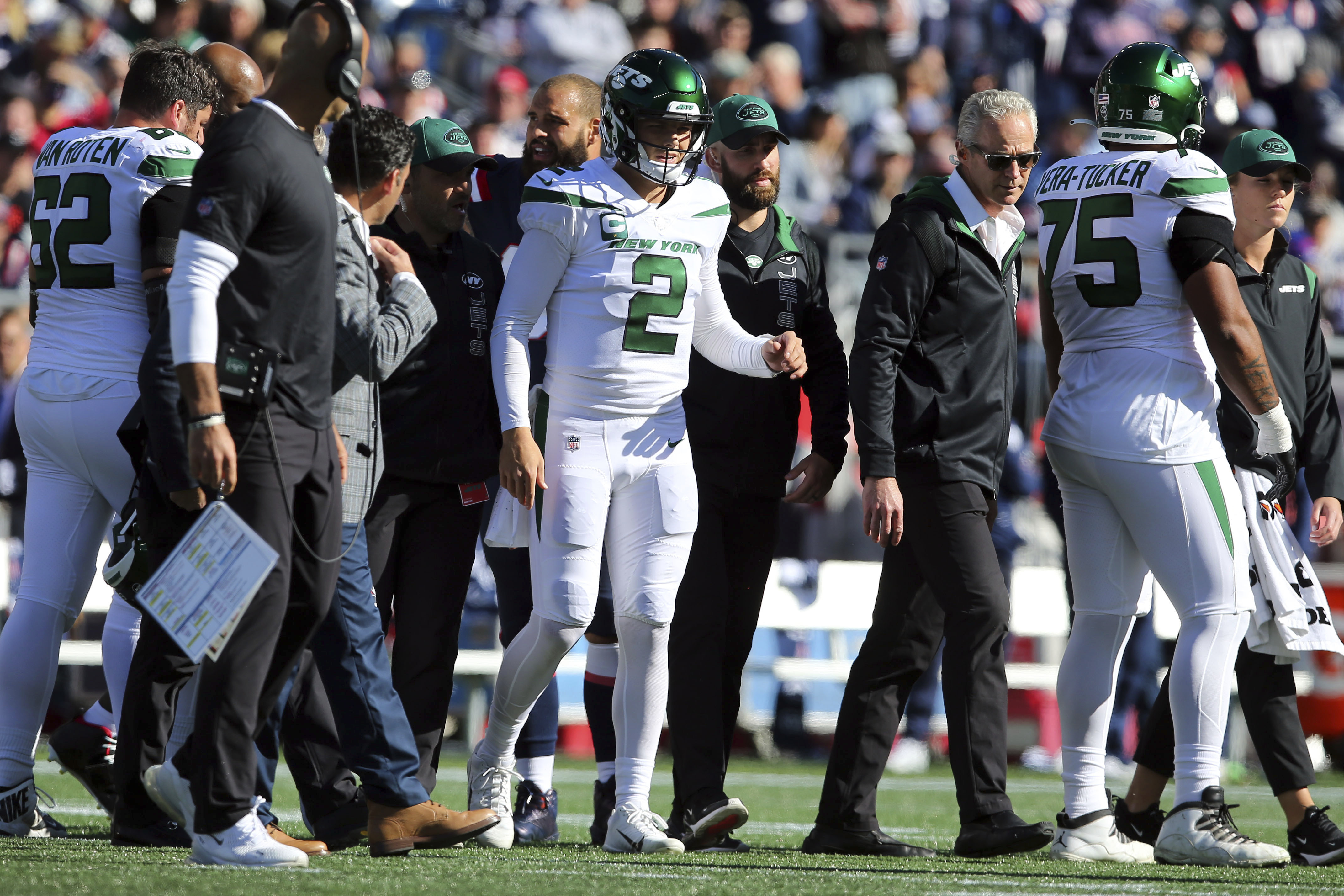AP source: MRI confirms sprained PCL for Jets' Wilson - News12 | Long Island