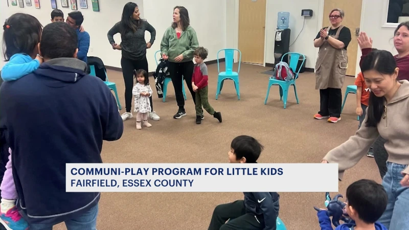 Story image: Communi-Play in Essex County teaches communication skills to toddlers while having fun