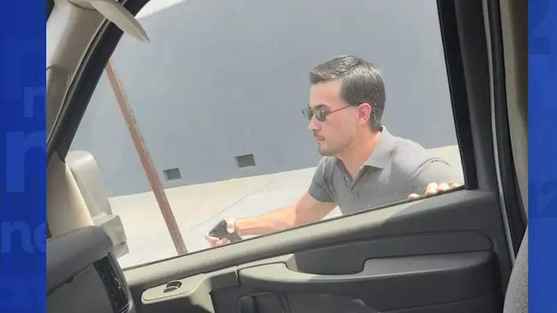Story image: Caught on Camera: Driver sought after mirror-smashing road-rage incident on Belt Parkway