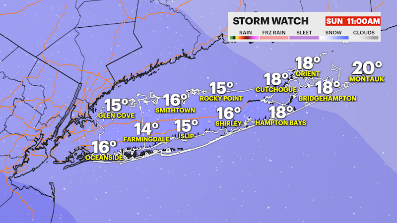 Story image: STORM WATCH: Confidence increasing for a disruptive weekend winter storm