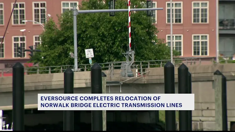 Story image: Eversource finishes project with Norwalk Bridge Replacement