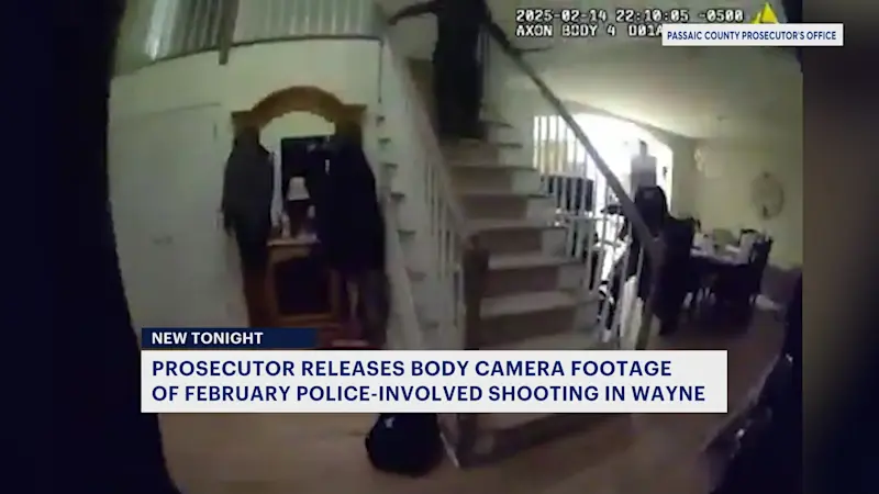 Story image: Officials release bodycam video from police shooting in Wayne