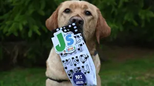 John's Crazy Socks, Guide Dog Foundation unveil world's first tactile Braille socks