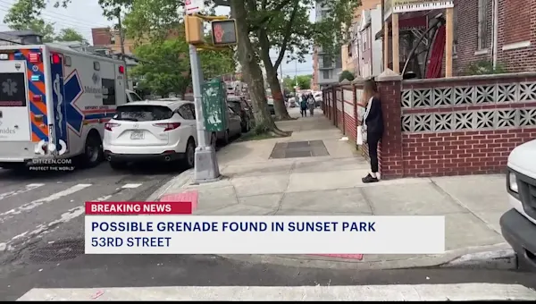NYPD: Grenade removed from Sunset Park building