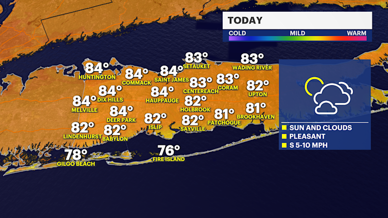 Story image: First dry weekend of the summer for Long Island