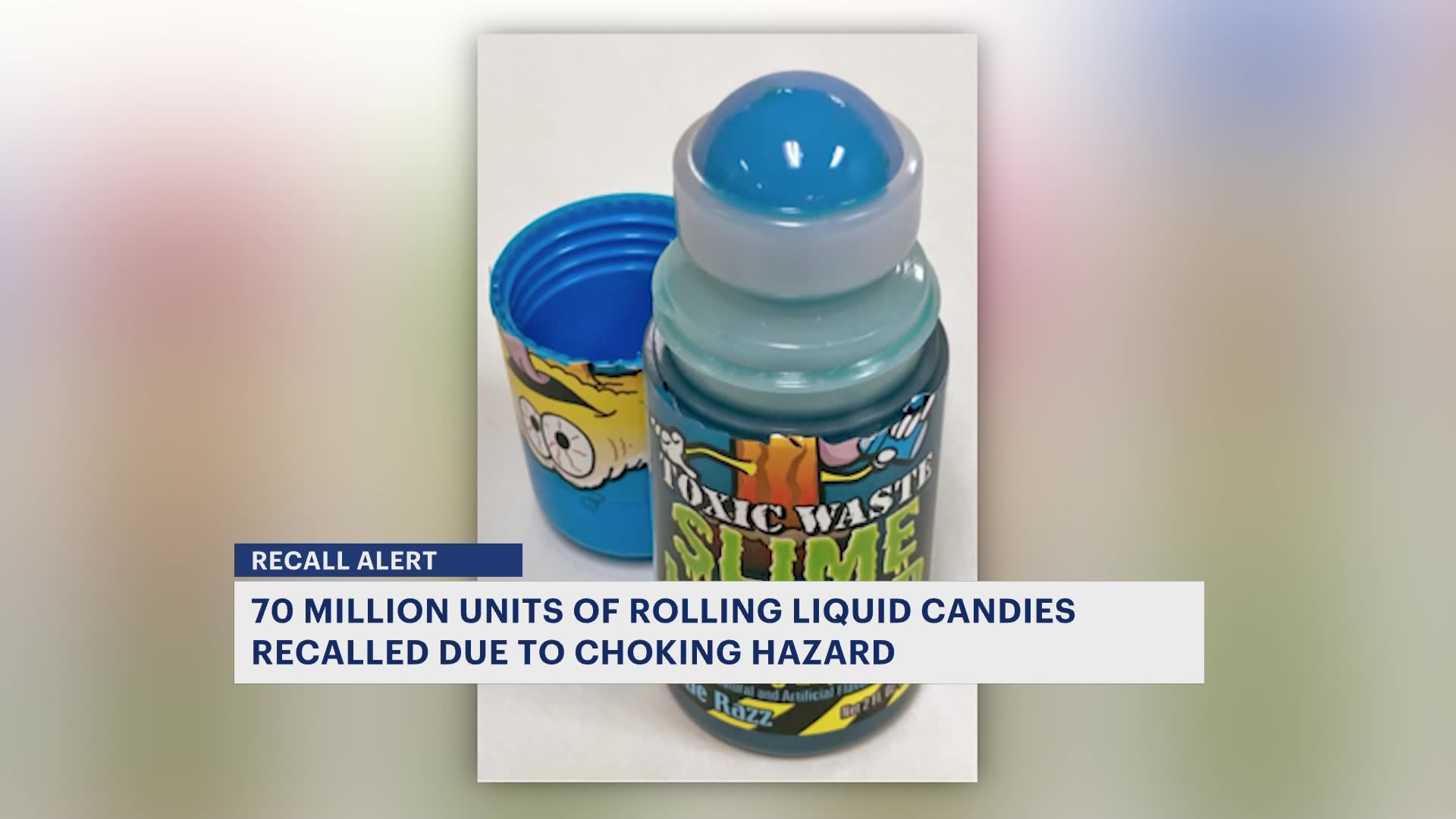 Slime Licker candy recall: 70M rolling candies recalled after death