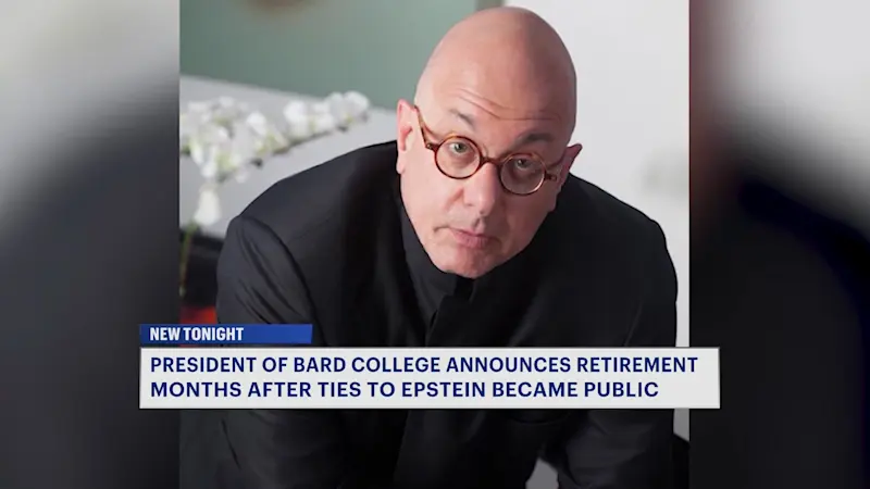 Story image: Bard College president announces retirement, months after being named in Epstein files