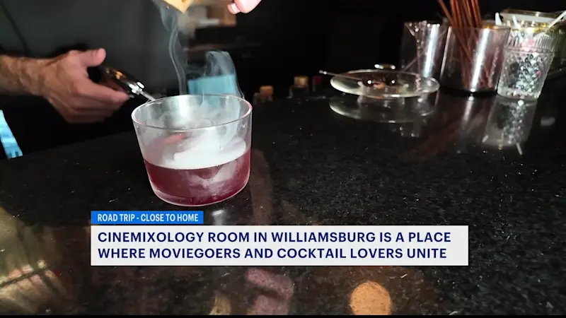 Story image: Cocktails with a plot twist: Inside Williamsburg’s movie-inspired bar