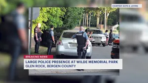Large police presence reported at Wilde Memorial Park in Glen Rock