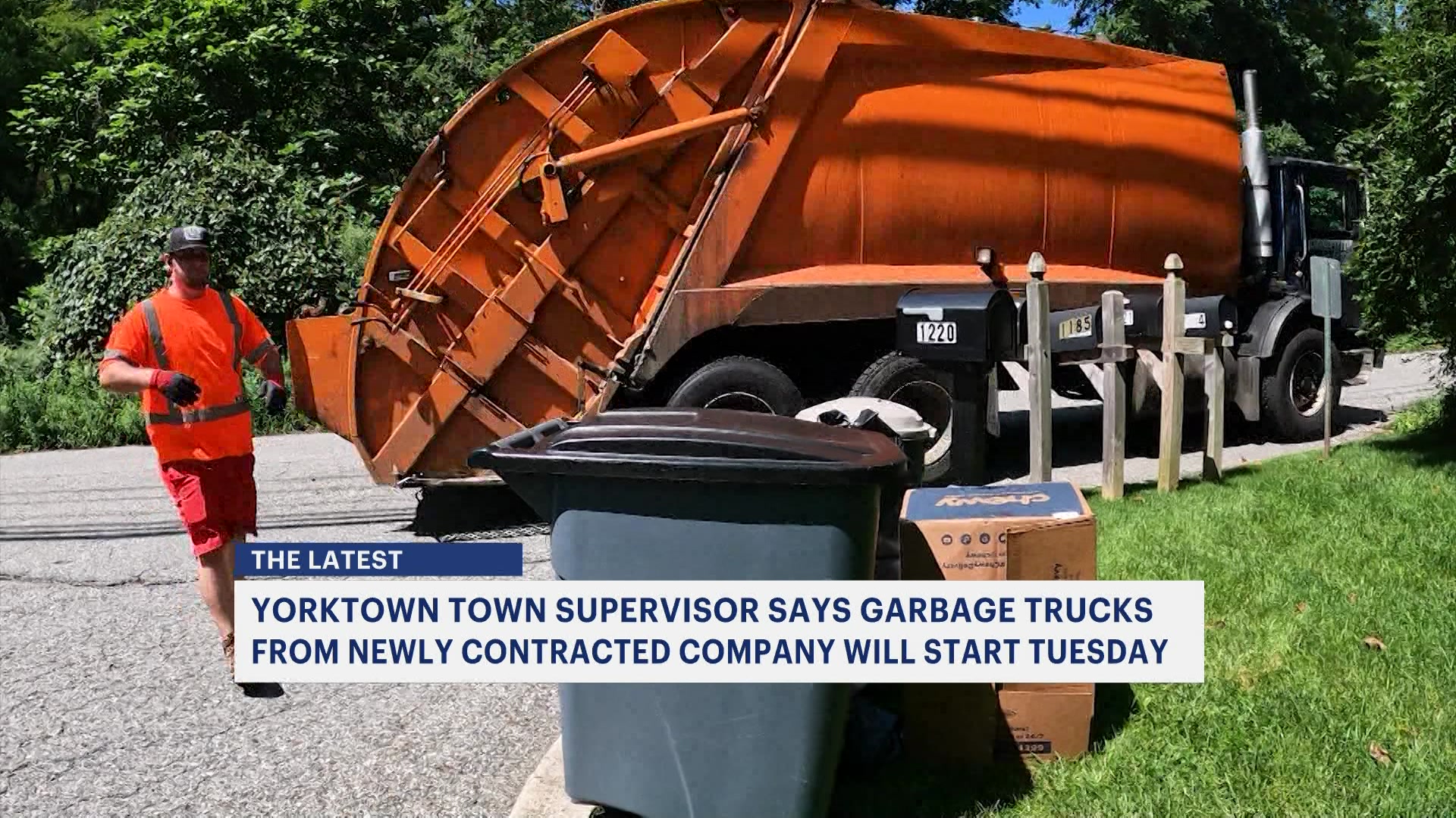 Yorktown Garbage collection relief efforts are on the way