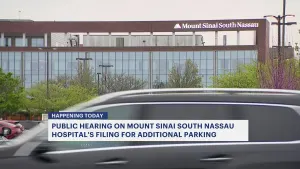 Public hearing to be held on Mount Sinai South Nassau Hospital's filing for additional parking