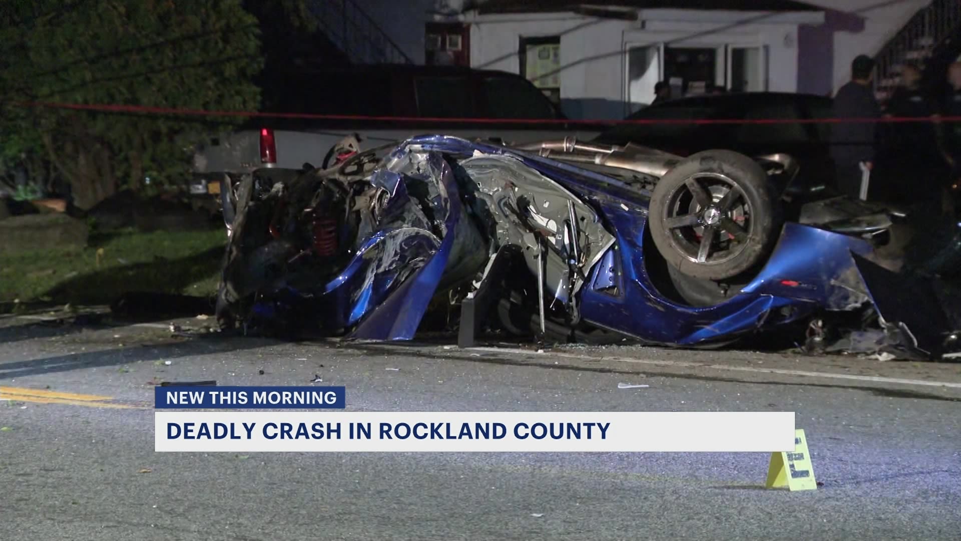 Fatal crash in Rockland County leaves 1 dead, 1 seriously injured