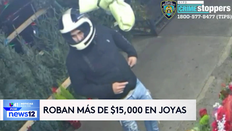 Story image: Univision 41 News Brief: Buscan a dos sospechosos de robos en serie de joyas en NYC
