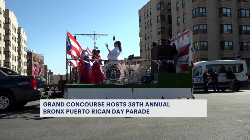 Story image: Bronx Puerto Rican Day Parade returns after 4-year hiatus