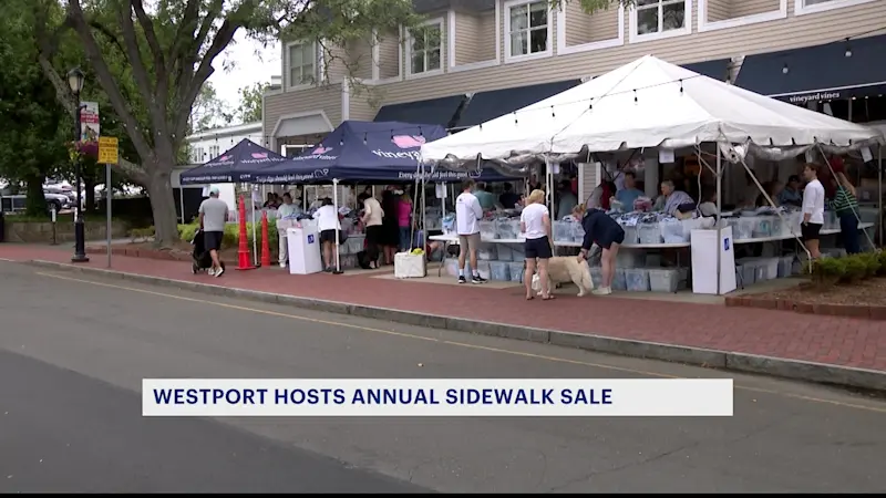 Story image: Sidewalk Sale returns to Westport this weekend