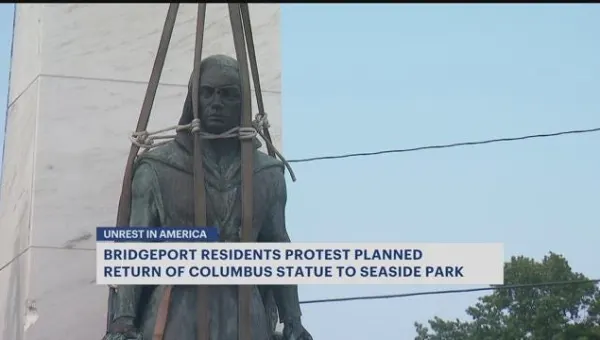 Bridgeport residents 'horrified' by decision to return Christopher Columbus Statue to Seaside Park
