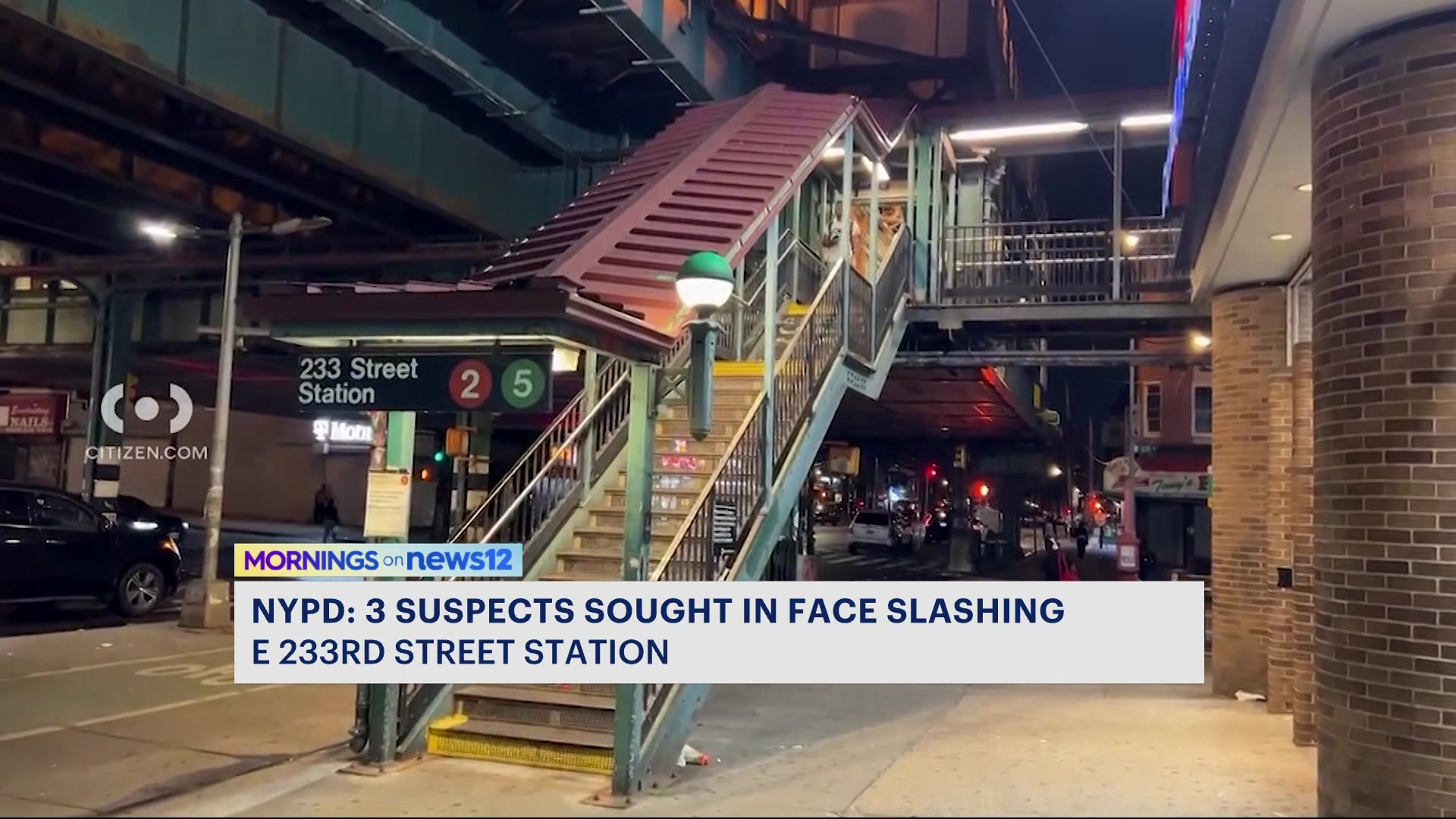 News 12 | Bronx | Police 3 Suspects Wanted For Slashing Man In The Face ...