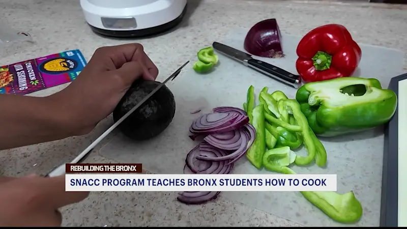 Story image: SNACC program teaches Bronx students how to cook