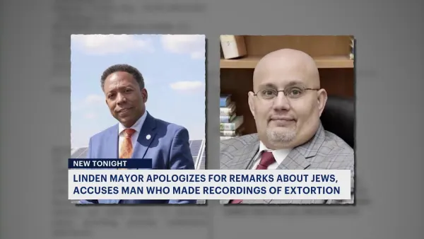Linden mayor apologizes for remarks about Jews; says former school official is extorting him