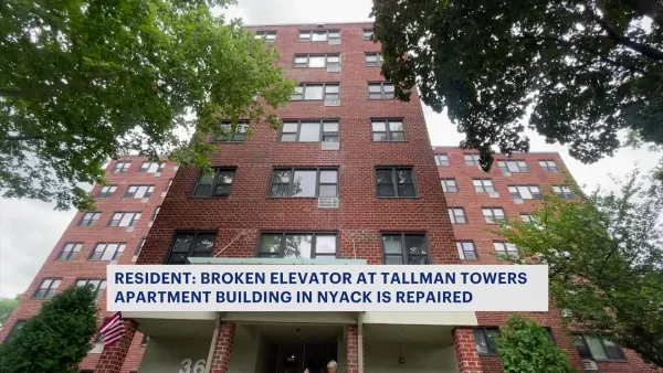 Elevator fixed after 20-day outage at Nyack apartment building