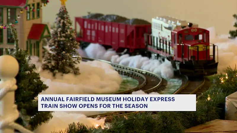 Story image: 'Young people are just enraptured.' Fairfield Museum's Holiday Express Train Show back for the holidays