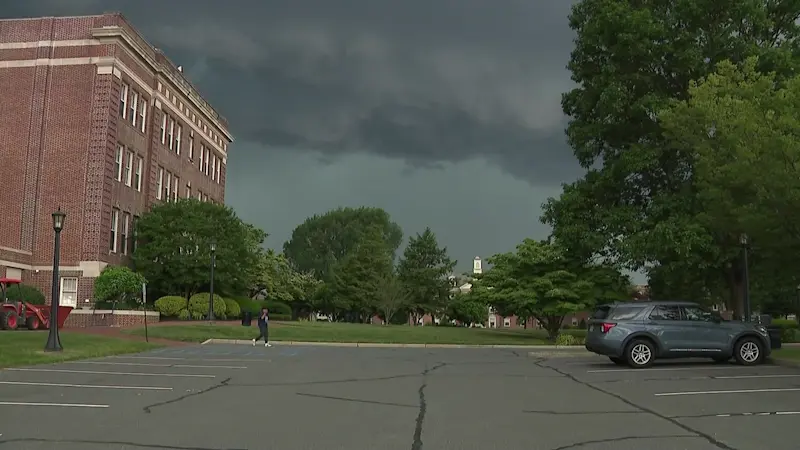 Story image: Stormy weather leaves damage in its wake across New Jersey