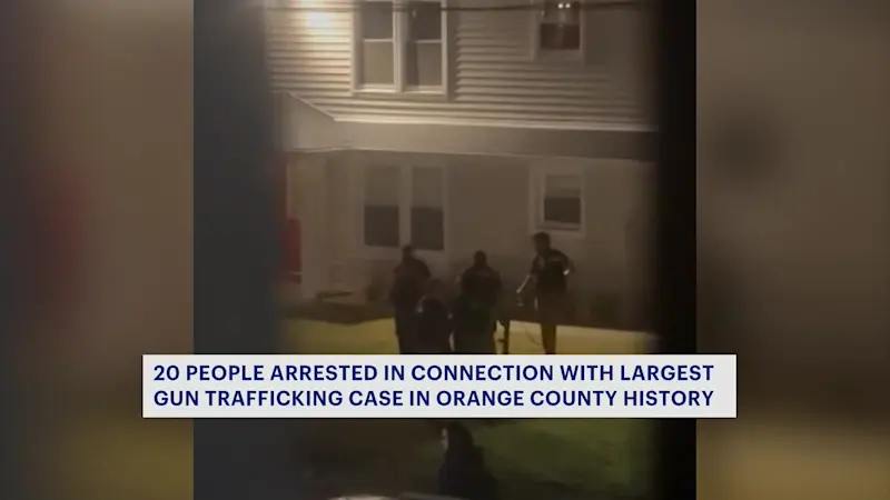 Story image: Major gun and drug trafficking operation unfolds across Orange County