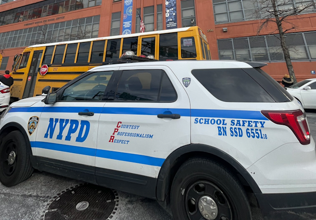 Story image: Authorities: Fight at Bronx high school leads to discovery of loaded gun