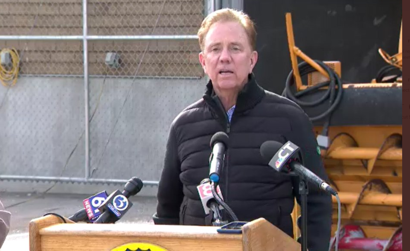 Ned Lamont snow