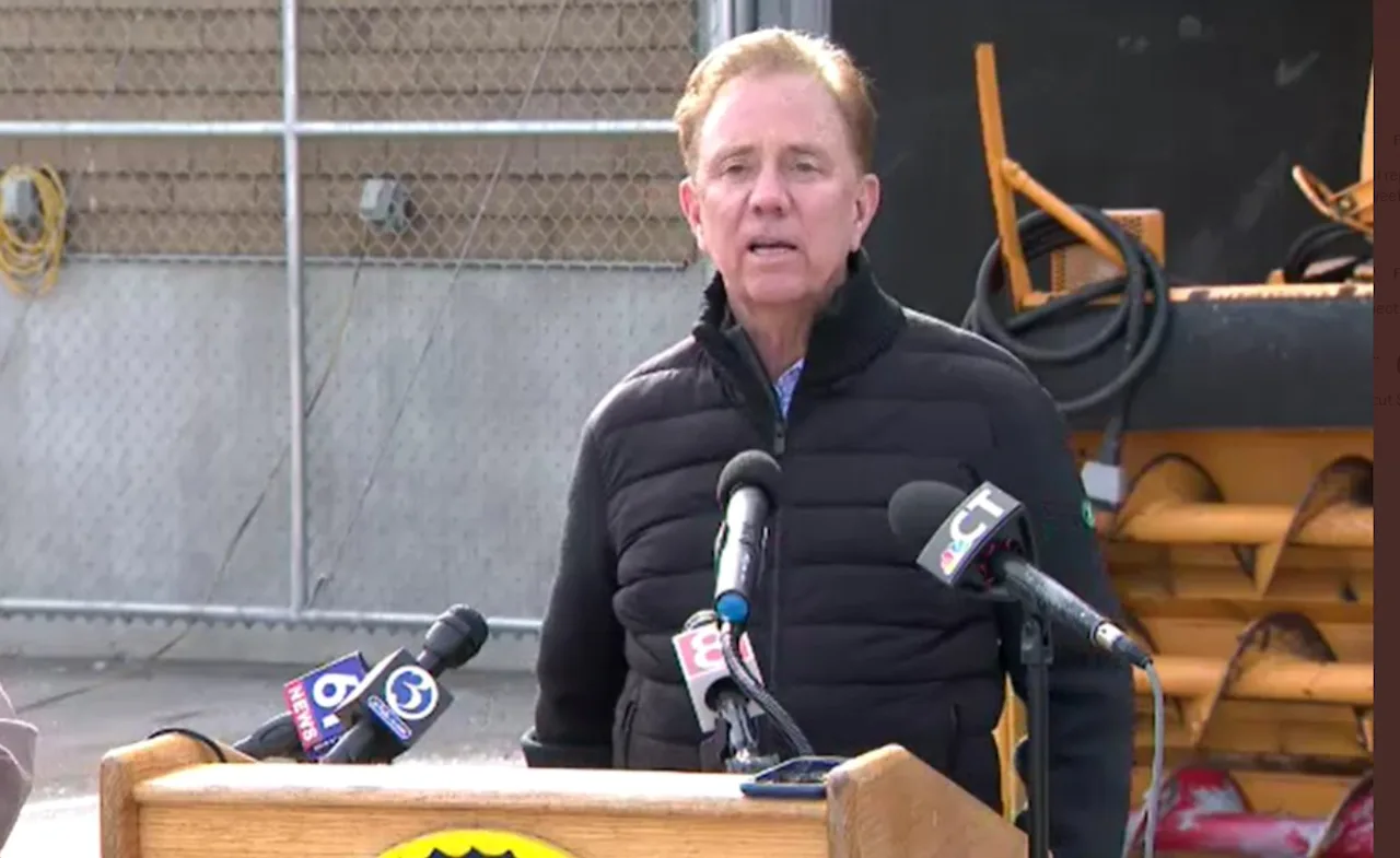 Ned Lamont snow