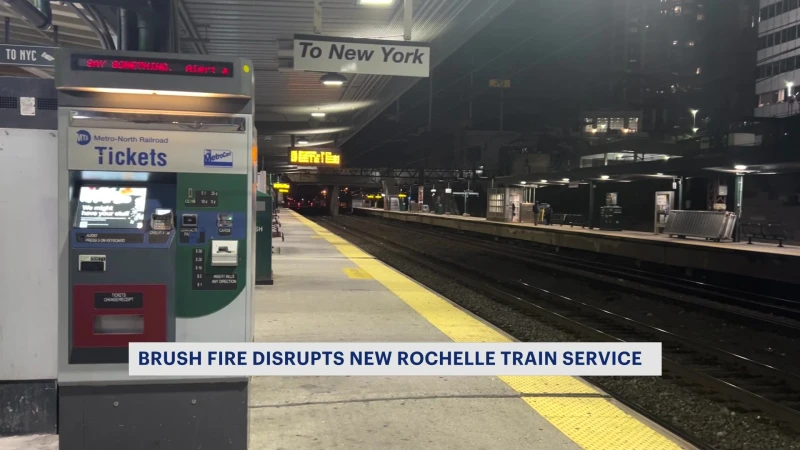 Story image: 2 fires in the Bronx cause Amtrak cancellations in Northeast