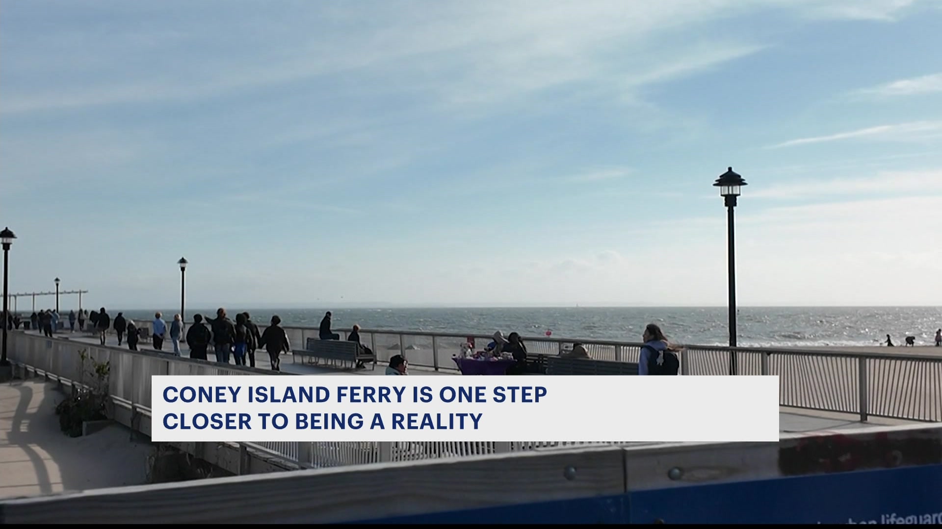 Plans for Coney Island Ferry revived, testing underway for potential terminal on pier