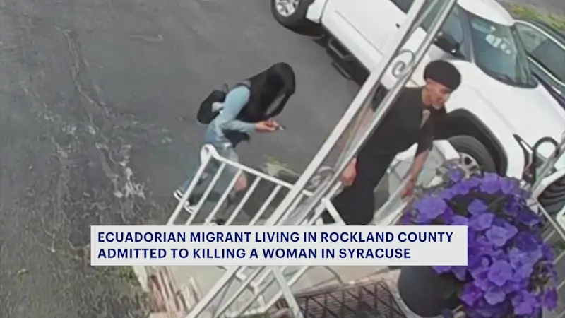 Story image: Rockland County migrant from Ecuador admits to killing woman in Syracuse