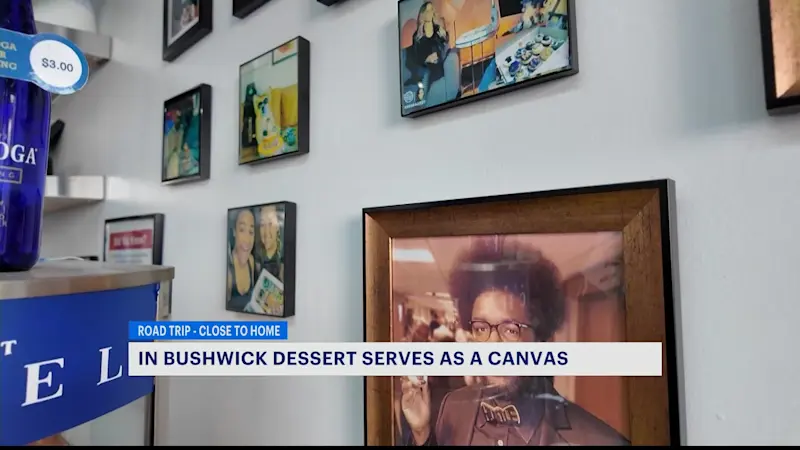 Story image: Bushwick cafe turns sweet treats into edible art