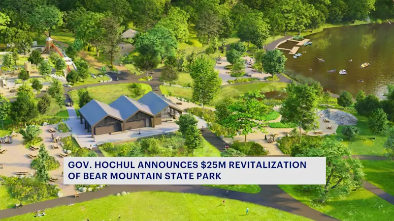 Story image: New playground and picnic areas: Bear Mountain State Parks gets $25 million upgrade