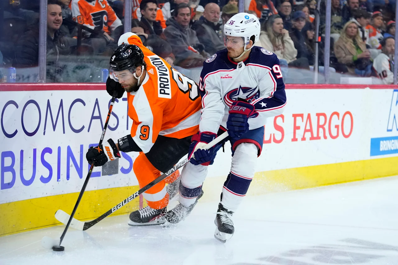 Blue Jackets Flyers Hockey