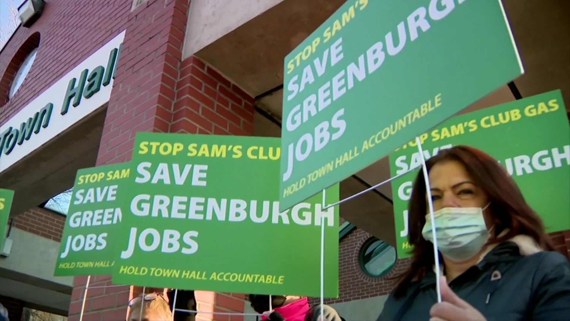 Business owners, community rally against proposal for gas station at