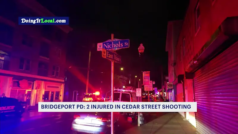 Story image: Police: 2 wounded in Bridgeport shooting