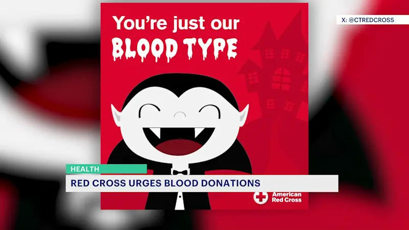 Story image: Connecticut Red Cross seeking blood donations