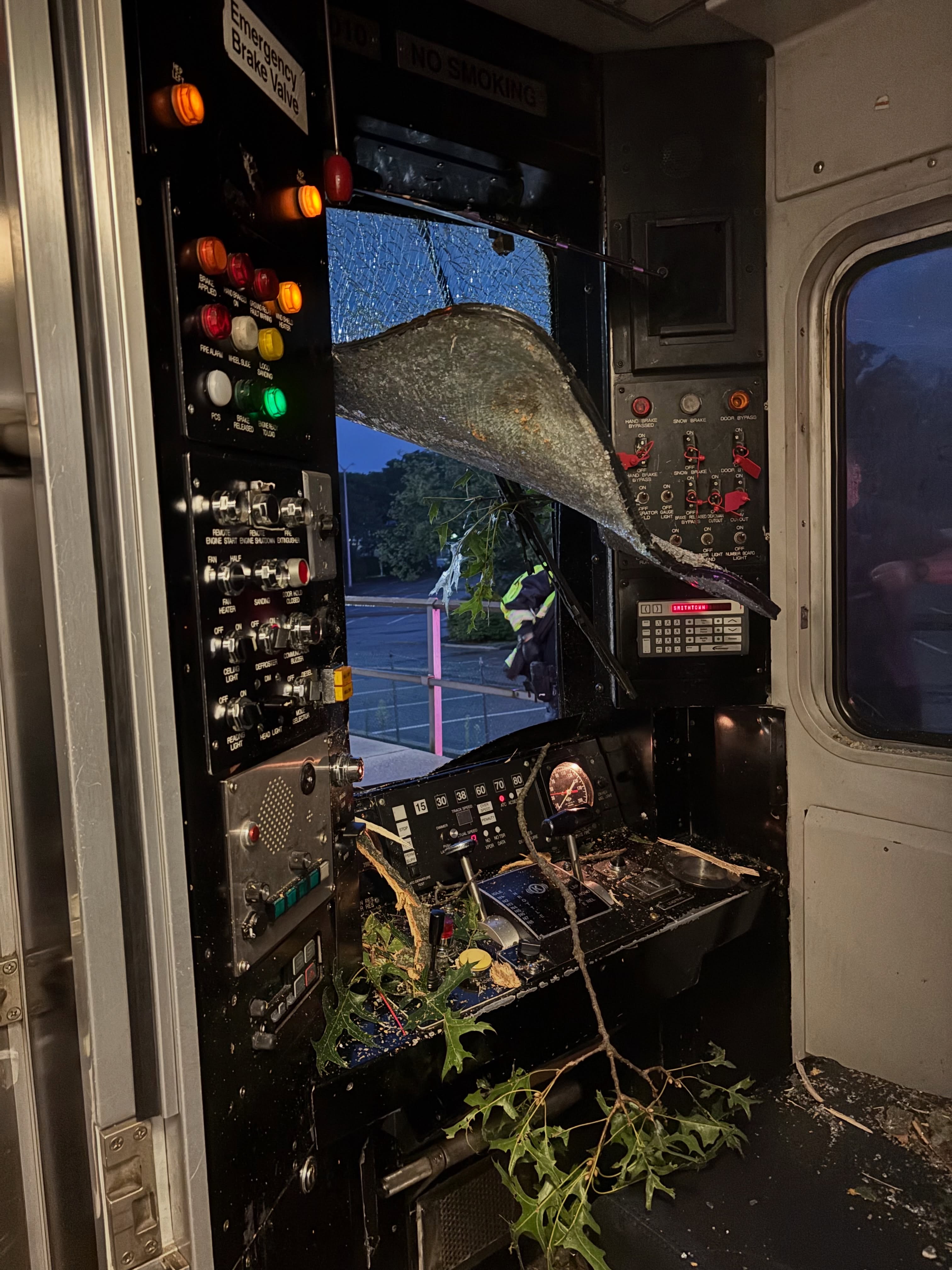 LIRR Port Jefferson branch hit with delays, cancellations after train strikes downed tree