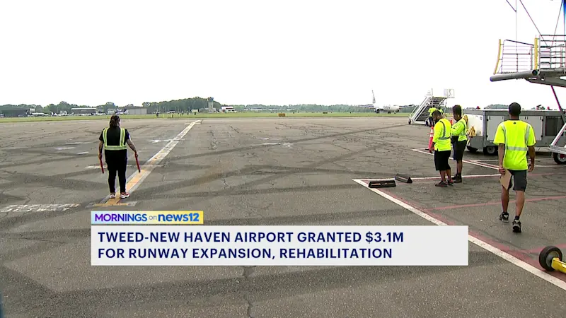 Story image: Tweed New Haven Airport awarded $3.1M for runway upgrades